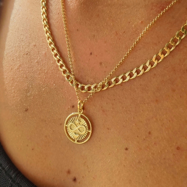 Gouden sieraden collectie