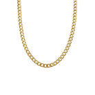 Cubaanse Schakelketting, 18k goldfilled