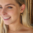 Dharia Earcuff Goud Verguld met Steentjes