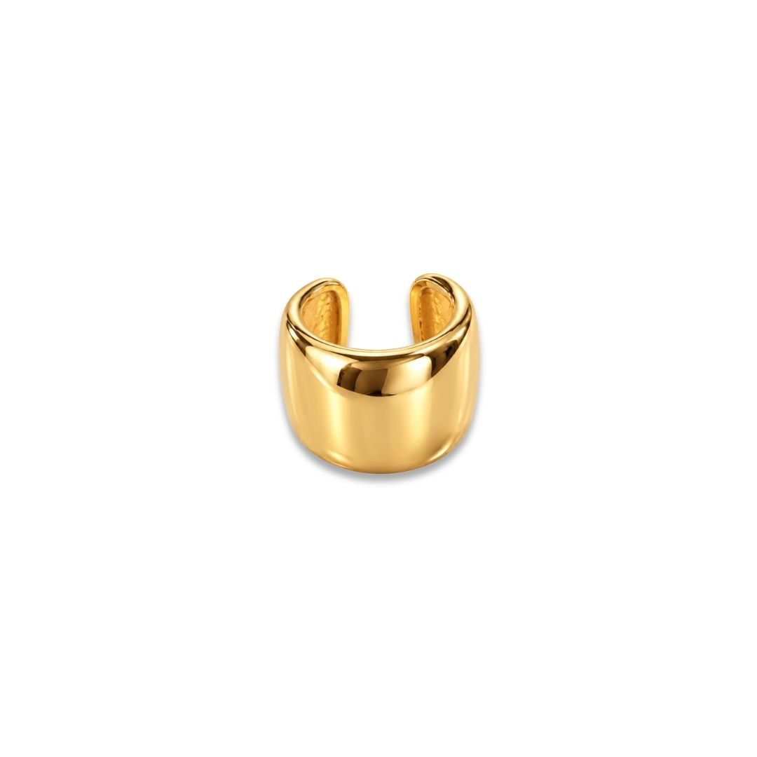 Ear cuff gouden dames groot