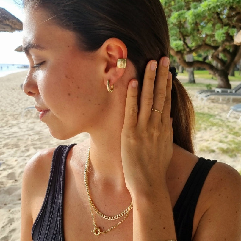 Gigi Oorbellen, 18k goldfilled, goudgevuld