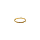 Goldfilled bolletjes ring - goudkleurige ring dames met balletjes