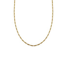 Goldfilled Figaro Ketting Dames - Schakelkettink - Schakels- Goudkleurig