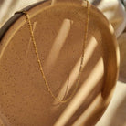 Goldfilled Figaro Ketting Dames - Schakelkettink - Schakels- Goudkleurig