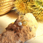 Ketting Parel Schelp Dames - Zee- Hanger - Concha Marina - Kleur Goud - Goldplated