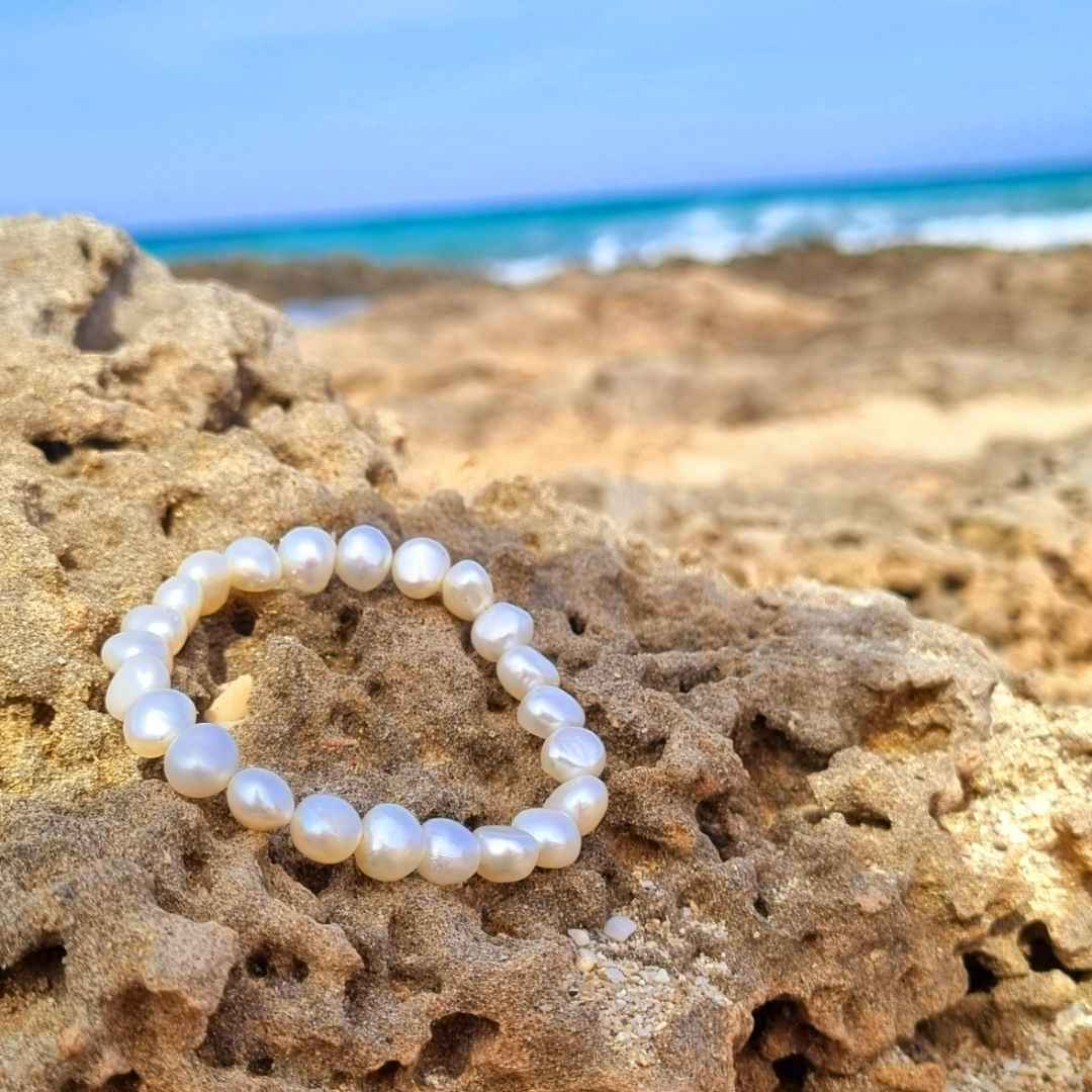Parel armband echte parels