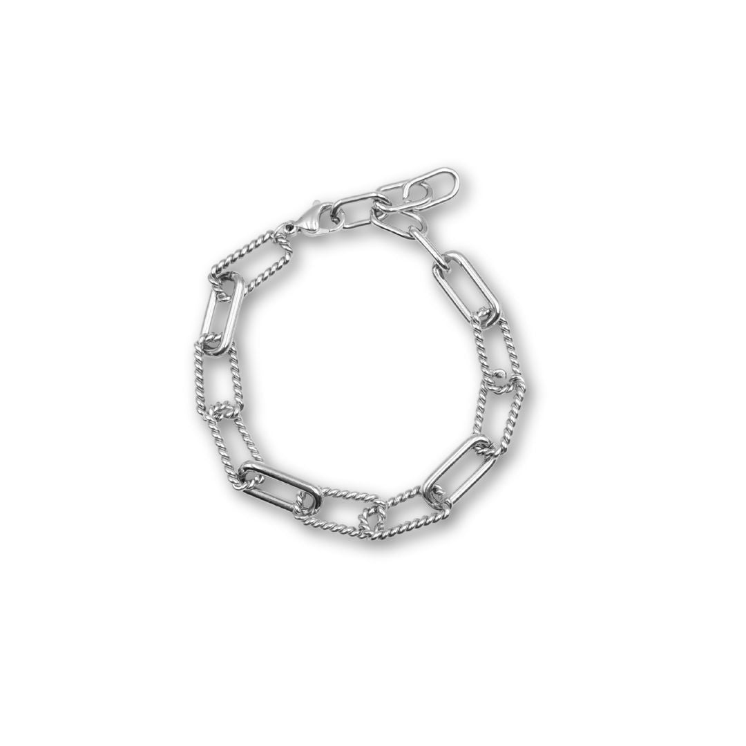 Rechthoek schakelarmband dames Chloe