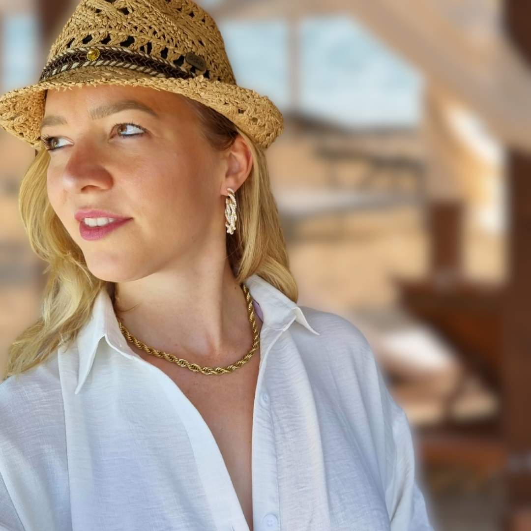 Gouden Tara Te ketting dames - Surinaams- 7mm