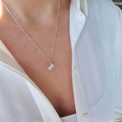 Zilveren Ketting Met Hanger - Schelp zeester- Concha Marina - Dames