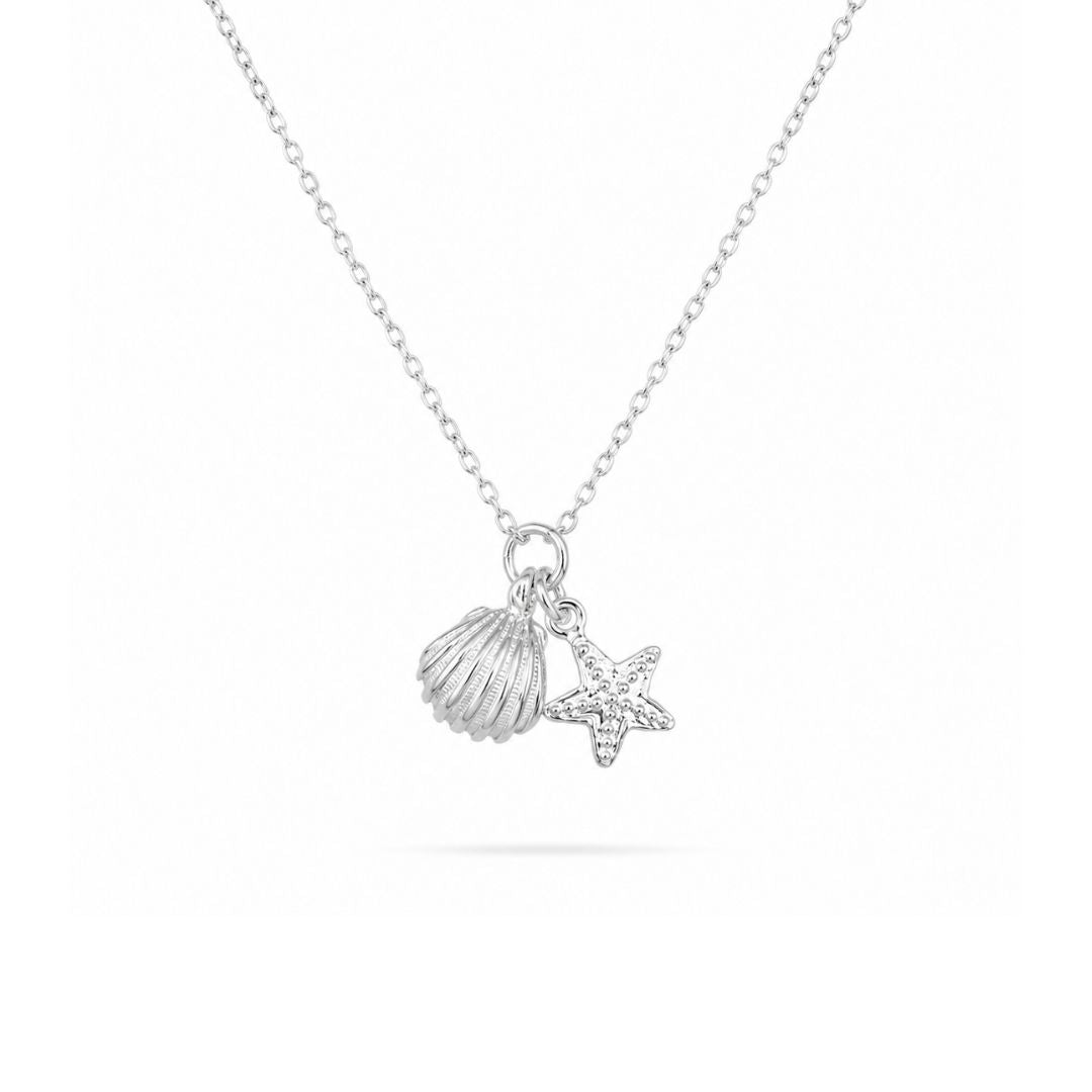 Zilveren Ketting Met Schelp Zeester
