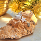 Zilveren Ketting Met Hanger - Schelp zeester- Concha Marina - Dames