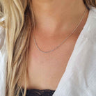 Zilveren schakelketting dames Alana van 925 sterling zilver