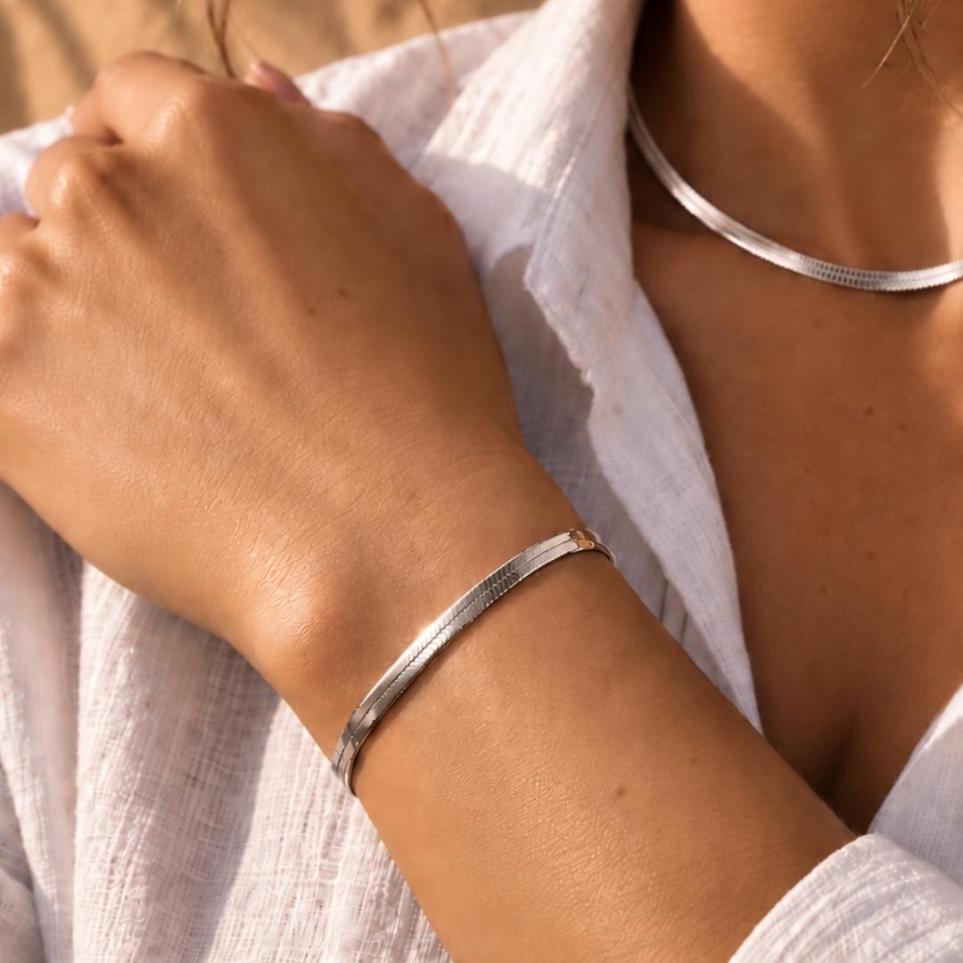 armband Zilver Plat dames kopen