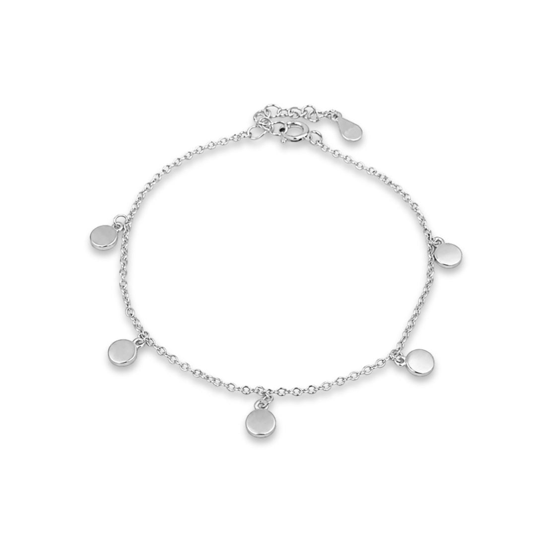armband bedels zilver muntjes