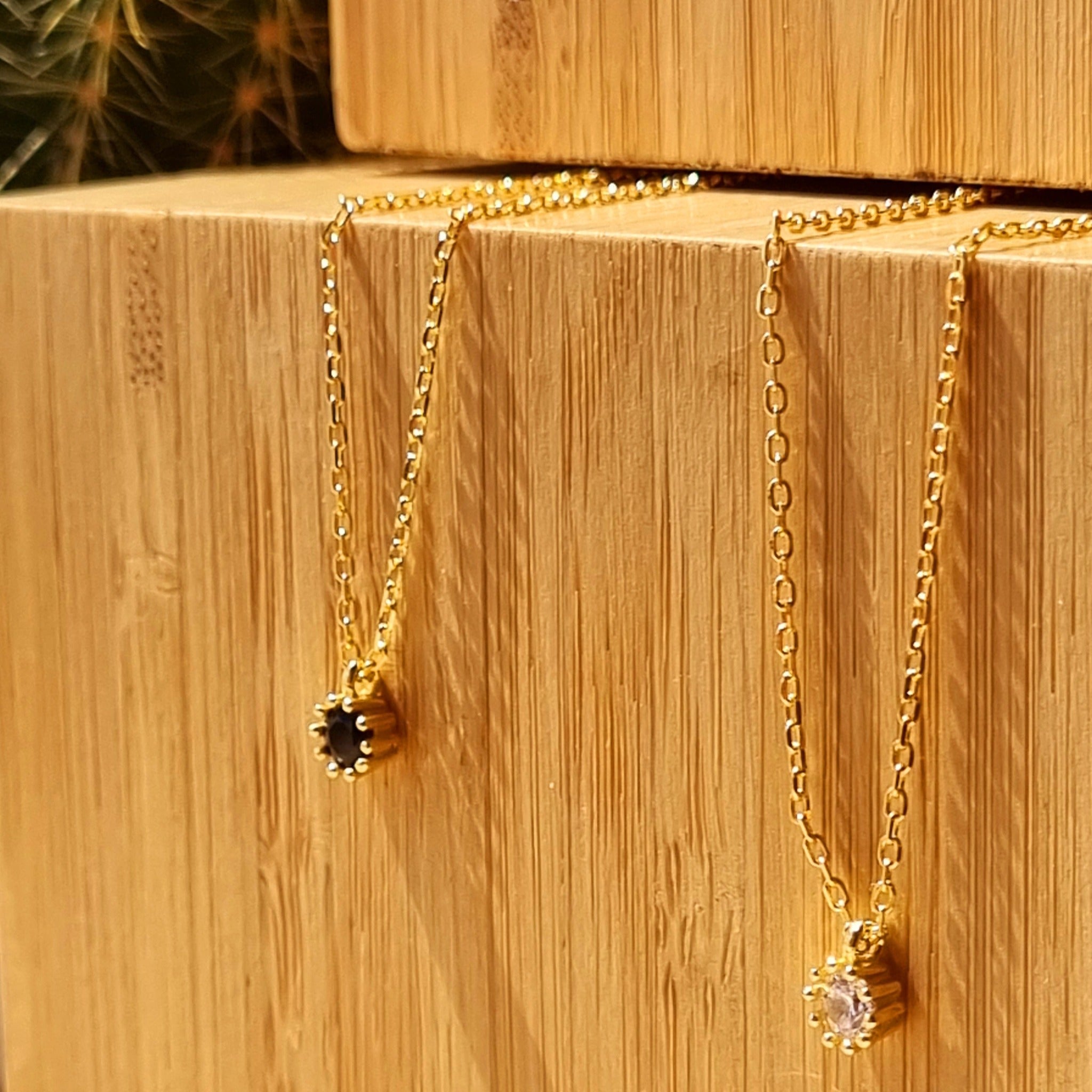 Roca de Piña – Hanna Necklace White – Zirconia charm