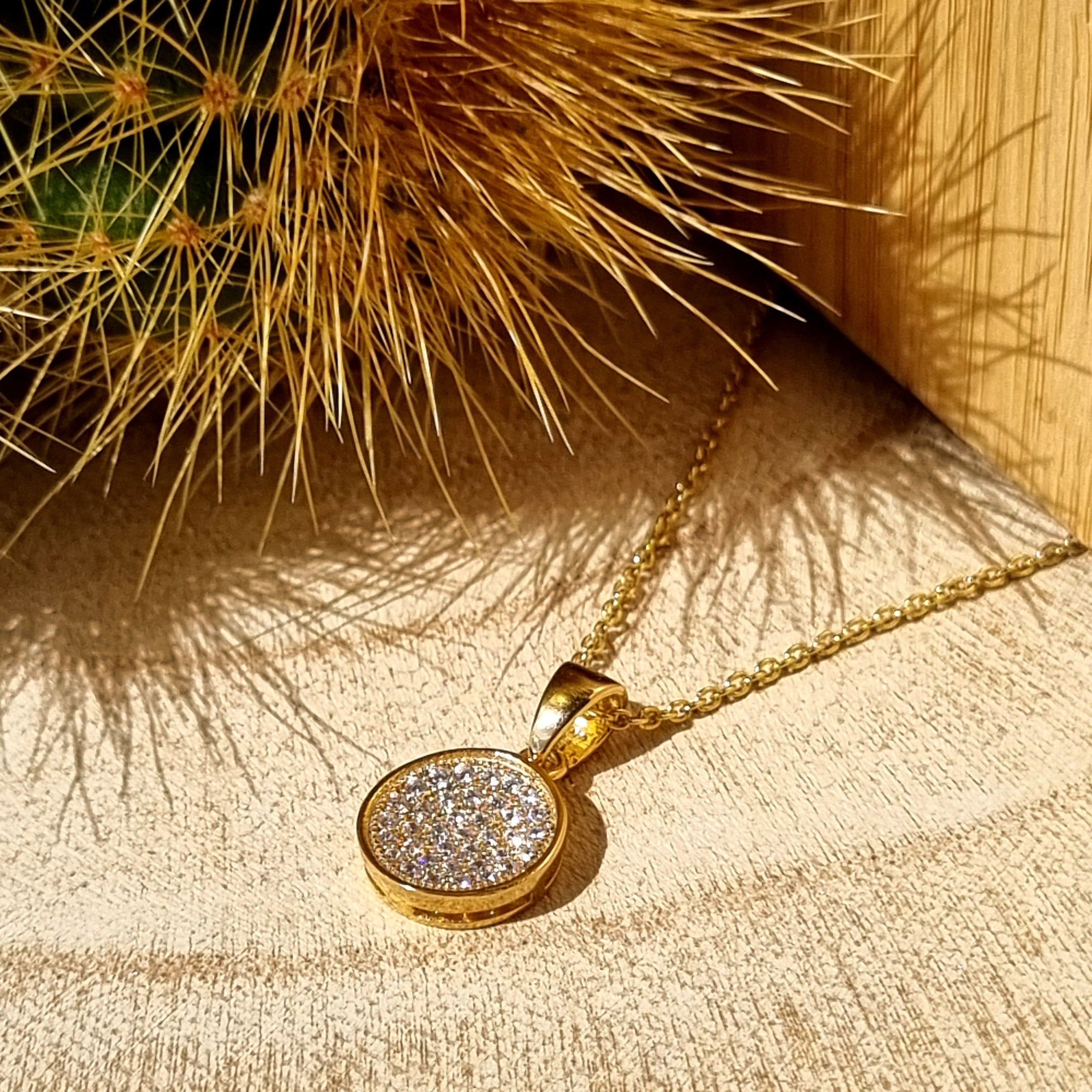 Dames Ketting Met Steentjes Evita - Feestelijk - Met Hanger - Bedel