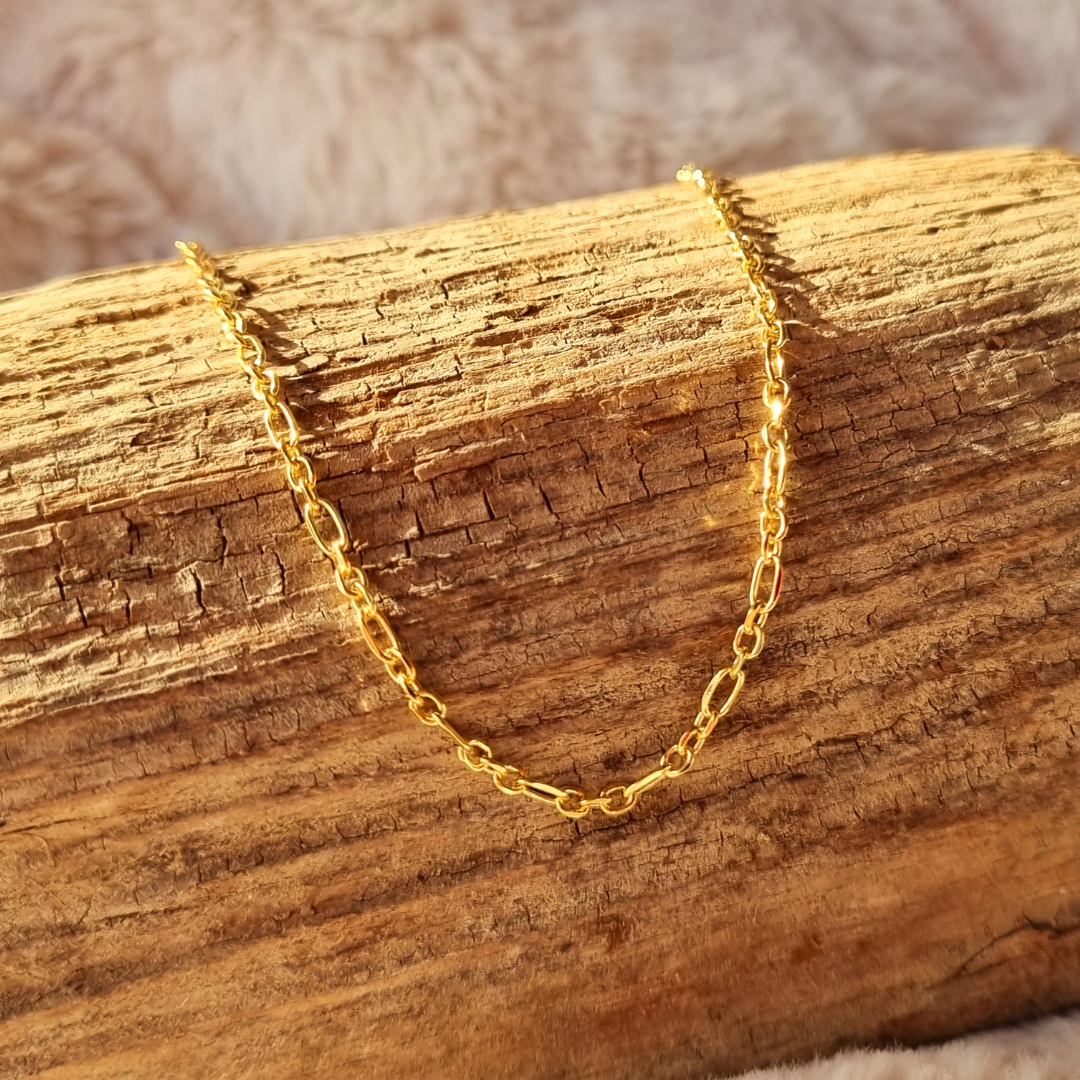 Roca de Piña - Alana necklace - gold plated 925 sterling silver - essential basic necklace