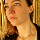 Isadora necklace, burgundy - rhodium plated 925 sterling silver- mozambique garnet stones- gemstones