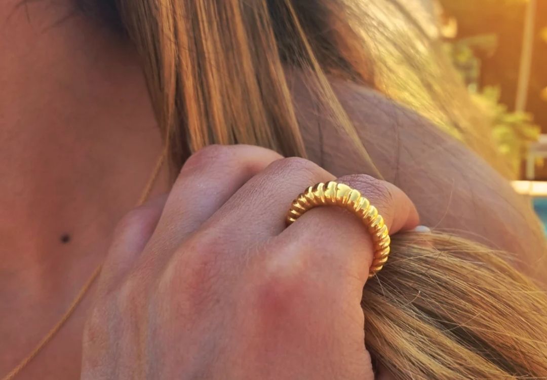 Goudkleurige Ringen Dames