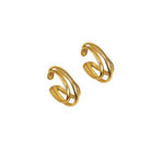 Ayana Cuffs, Goldfilled, triple earcuffs