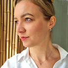 Christelijke ketting met kruis zilver - dames - 925 sterling