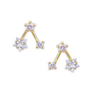 Ear jacks bruid oorbellen goud