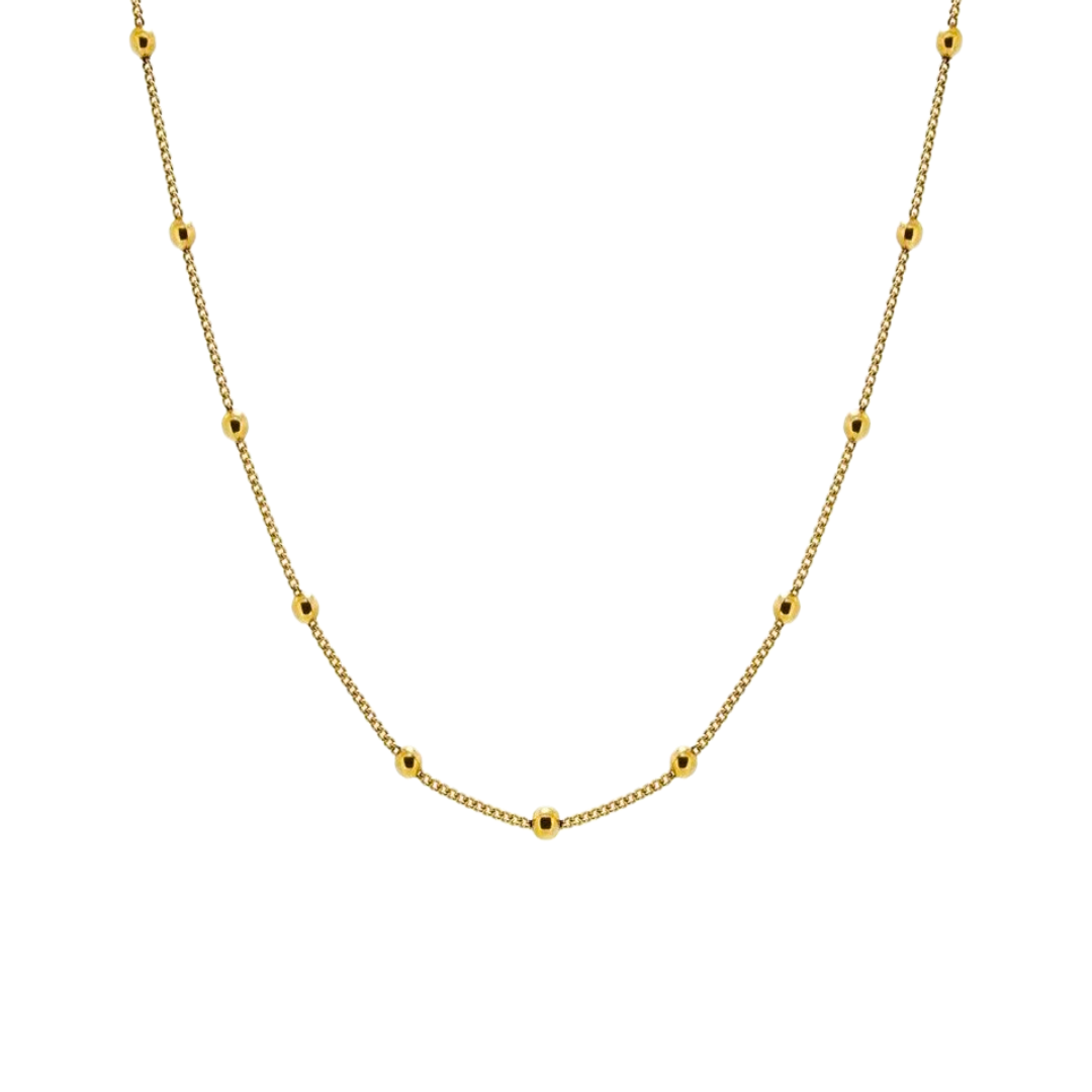 Roca de Piña - Elisa Necklace- goldplated - sterling silver