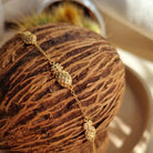 Gouden Ananas Armbandje Verguld Zilver