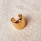 Gouden grote earcuff goldfilled