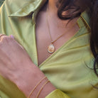 Goldfilled Figaro Ketting Dames - Schakelkettink - Schakels- Goudkleurig