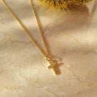 Kruisje Ketting - Christelijk Sieraad- Jasseron - Hanger - Goldfilled - Kleur: Goud