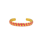 Roca de Piña - Rosa Dorado bangle - stainless steel bracelet - stripes