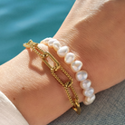 Roca de Piña - Perla del Mar bracelet- fresh water pearls - cultivated