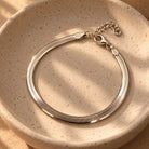 armband Zilver Platte schakel dames kopen
