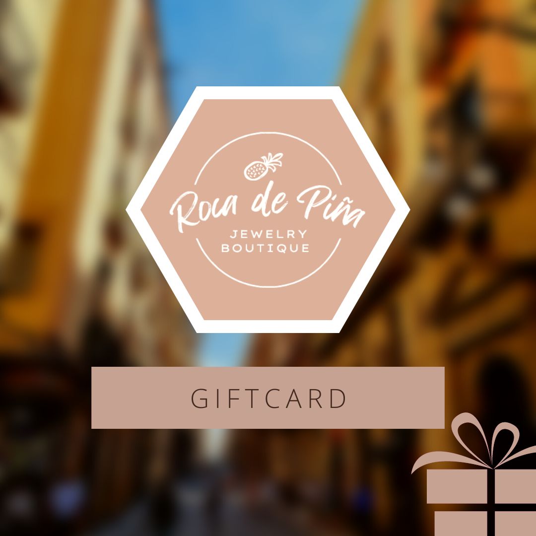 Roca de Piña - Giftcard - cadeaubon - sieradencadeau - voucher - moederdag- vaderdag- verjaardag - boetiek