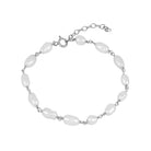 Roca de Piña- Esperanza Pearl bracelet- sweet water pearls - 925 sterling silver - summer accessories