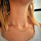 Roca de Piña - Alexa necklace- goldplated - model