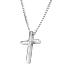 Roca de Piña- Faith necklace- rhodium plated 925 sterling silver