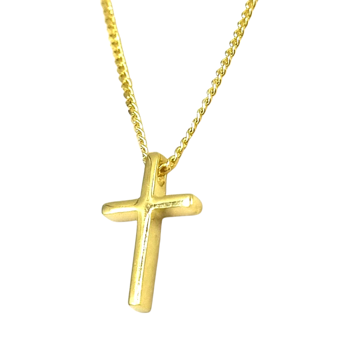 Roca de Piña- Faith necklace - classic- gold plated- 925 sterling silver