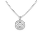 Roca de Piña - Azteca necklace 925 sterling silver - charm- token