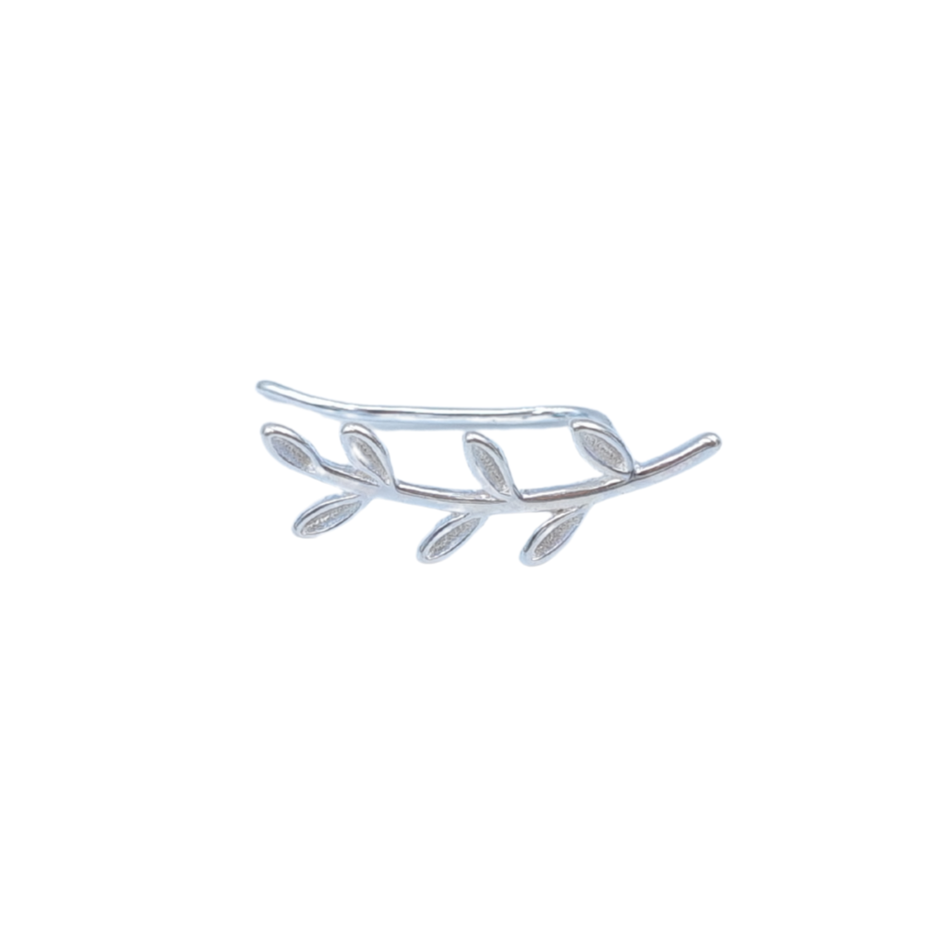 Roca de Piña- Leaf climber 925 sterling silver