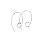 925 sterling zilverren oorbellen spiraal