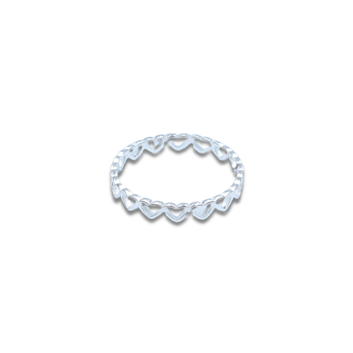 Roca de Piña - Heart ring - 925 sterling silver - hart ring zilver - sieraden cadeau boutiek